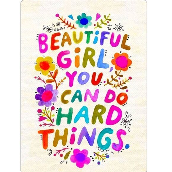 COPY - You Can Do Hard Things magnet - Picture 2 of 2